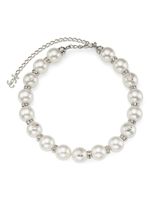 Jimmy Choo collier à perles - Argent