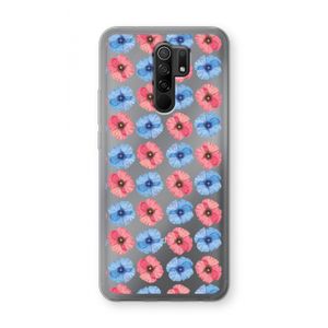 Klaproosjes: Xiaomi Redmi 9 Transparant Hoesje