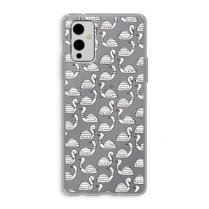 Zwanen: OnePlus 9 Transparant Hoesje