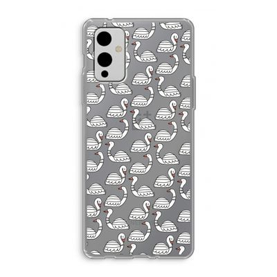 Zwanen: OnePlus 9 Transparant Hoesje