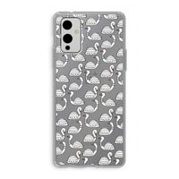 Zwanen: OnePlus 9 Transparant Hoesje