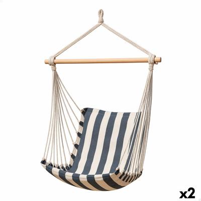 Hangmat Aktive 95 X 110 X 50 CM (2 Stuks) Hangmat Aktive 95 X 110 X 50 CM (2 Stuks)