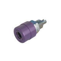 SKS Hirschmann BIL 20 vi Laboratoriumbus Bus, inbouw verticaal Stift-Ø: 4 mm Violet 1 stuk(s)