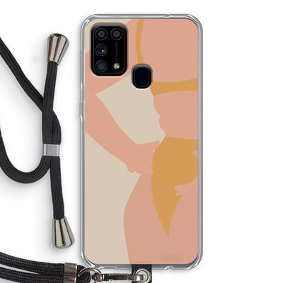 Bikini body: Samsung Galaxy M31 Transparant Hoesje met koord