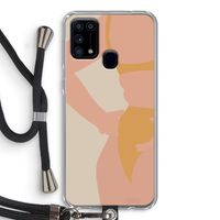 Bikini body: Samsung Galaxy M31 Transparant Hoesje met koord
