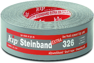 kip steenband 326 professionele topkwaliteit zilver 100mm x 50m