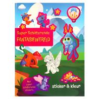 Stickerboek Super Schitterende Fantasiewereld Stickerboek Super Schitterende Fantasiewereld