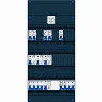 GACIA krachtgroepenkast 5 groepen 230v krachtgroep 16A 400V met aardlekschakelaars HS 4P 40A Gacia