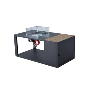 Sens-Line - Capri firepit table - Terrashaard - Aluminium