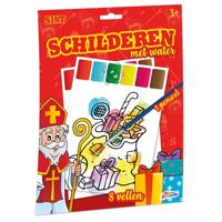 Grafix sint schilderen met water - 8 vel