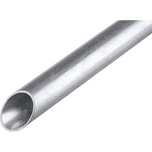 Fränkische Rohrwerke 20510032 Stalen buis 3 m Zink 3 m