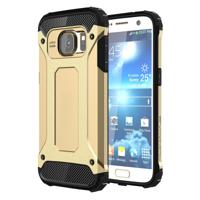 Voor Samsung Galaxy S7 / G930 hard Armor TPU + PC combinatie hoesje (Goud)