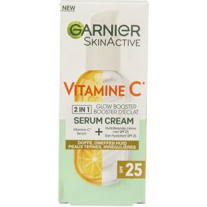 SkinActive vitamine C serum cream SPF25