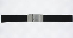 Horlogeband Tissot T0264201728100A / T603027542 Rubber Zwart 22mm