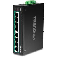 Trendnet TI-PE80 netwerk-switch Fast Ethernet (10/100) Zwart Power over Ethernet (PoE)