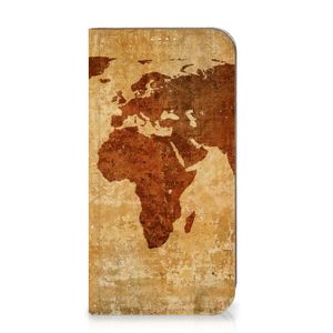 iPhone 15 Plus Book Cover Wereldkaart