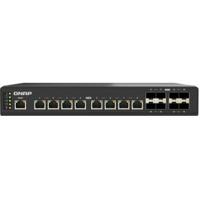 QNAP QSW-IM3216-8S8T netwerk-switch Managed 10G Ethernet (100/1000/10000) Zwart