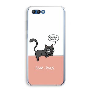 GSM poes: Honor 10 Transparant Hoesje