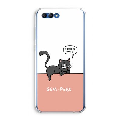 GSM poes: Honor 10 Transparant Hoesje