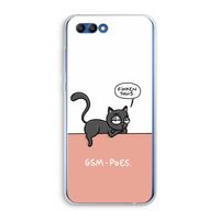 GSM poes: Honor 10 Transparant Hoesje