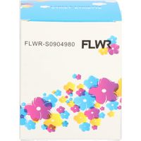 FLWR Dymo S0904980 159 mm x 104 mm wit labels
