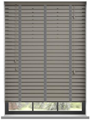 Aluminium Jaloezie 50mm met ladderband - Prime Grijs