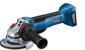 Bosch Blauw GWS 18V-10 P Accu Haakse Slijper | 125 mm | 2 x 5.0 Ah accu + lader | In L-Boxx - 06019J4101