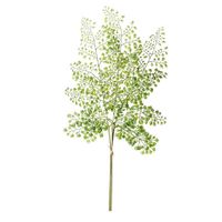 Groene kunstplant Adiantum kunst tak van 58 cm   -