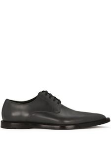 Dolce & Gabbana derbies en cuir à bout pointu - Noir