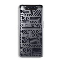 Marrakech print: Samsung Galaxy A80 Transparant Hoesje