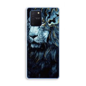 Darkness Lion: Samsung Galaxy Note 10 Lite Transparant Hoesje