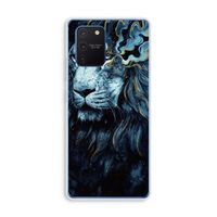 Darkness Lion: Samsung Galaxy Note 10 Lite Transparant Hoesje