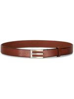 ETRO ceinture en cuir à boucle logo - Marron - thumbnail