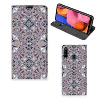 Samsung Galaxy A20s | Standcase | Flower Tiles
