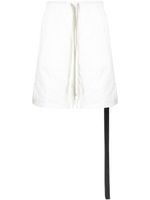 Rick Owens DRKSHDW short Long Boxers en coton - Blanc - thumbnail