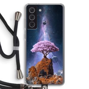 Ambition: Samsung Galaxy S21 FE Transparant Hoesje met koord