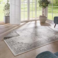 Dubbelzijdig Buitenkleed Borbon - Grijs maat: 290x200cm - materiaal: Polypropyleen - Dekbed-Discounter.nl