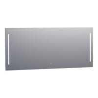 Brauer Pyrite Spiegel - Rechthoekig - 160 cm - met Directe LED-Verlichting - Dimbaar - met Touchbediening