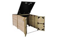 Trike berging 125x254x120 cm- - Hout- Lutrabox