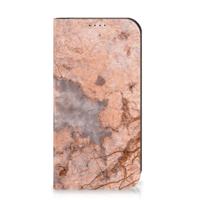 iPhone 15 Pro | Standcase | Marmer Oranje