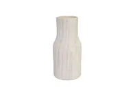 Vaas vigo d19h40cm zand beige