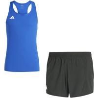 adidas Adizero Singlet Short Set Heren