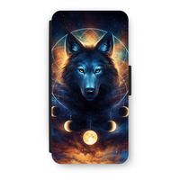 Wolf Dreamcatcher: iPhone 7 Flip Hoesje