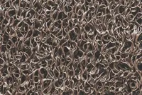 Hamat deurmat Curly bruin 40x60cm
