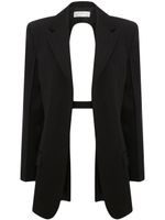 Victoria Beckham blazer à dos ouvert - Noir - thumbnail