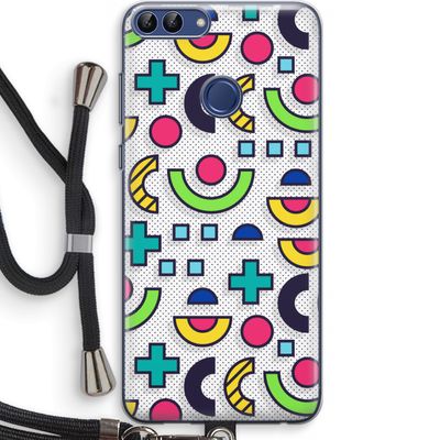 8-bit N°6: Huawei P Smart (2018) Transparant Hoesje met koord