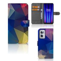 OnePlus Nord CE 2 | Book Case | Polygon Dark