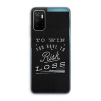 Risk loss: Xiaomi Poco M3 Pro 5G Transparant Hoesje