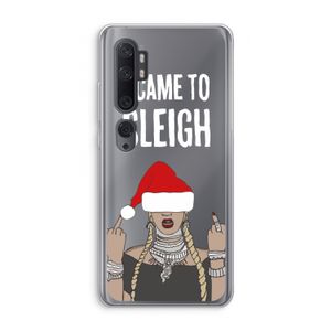 Came To Sleigh: Xiaomi Mi Note 10 Transparant Hoesje