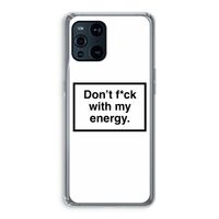 My energy: Oppo Find X3 Pro Transparant Hoesje